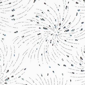 Fehér cseppek magasfényű konyhabútor ajtólap 6159 Gizir
