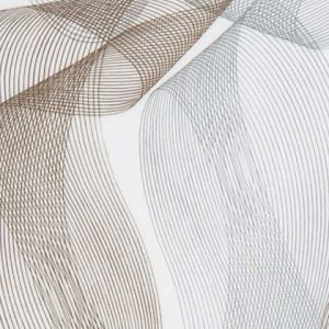 Fehér parabola magasfényű konyhabútor ajtólap 6169 Gizir