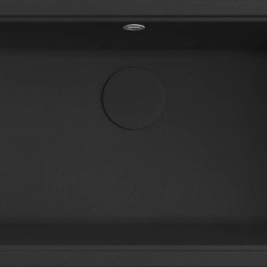 G40 Nero gránit mosogatótálca LGG91040BTP Elleci Globe 910