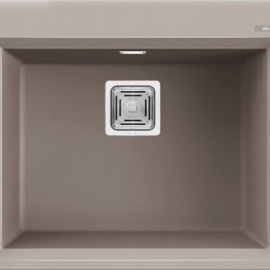 G43 Tortora (galambszürke) gránit mosogatótálca LGK10543 Elleci Karisma 105