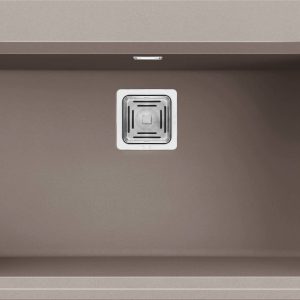 G43 Tortora (galambszürke) gránit mosogatótálca LGK12043 Elleci Karisma 120