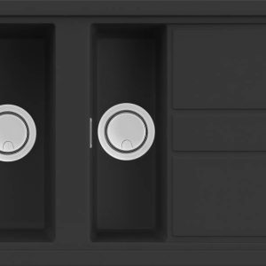 G40 Nero gránit mosogatótálca LGB47540 Elleci Best 475