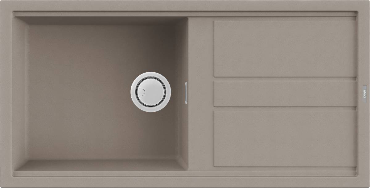 G43 Tortora (galambszürke) gránit mosogatótálca LGB48043 Elleci Best 480 G43 Tortora (galambszürke) gránit mosogatótálca LGB48043 Elleci Best 480