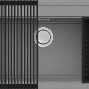 G48 Cemento gránit mosogatótálca LGB13048K2 Elleci Best 130 Workstation szett