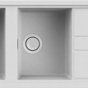 G68 Bianco gránit mosogatótálca LGB50068 Elleci Best 500