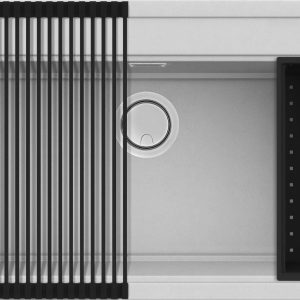 M79 Alumínium gránit mosogatótálca LMB13079K2 Elleci Best 130 Workstation szett