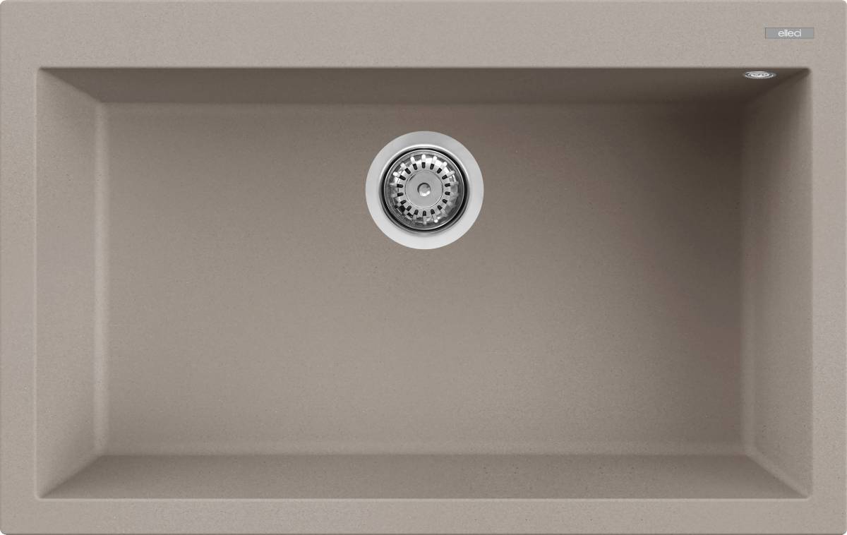 G43 Tortora (galambszürke) gránit mosogatótálca LGQ13043 Elleci Quadra 130 G43 Tortora (galambszürke) gránit mosogatótálca LGQ13043 Elleci Quadra 130