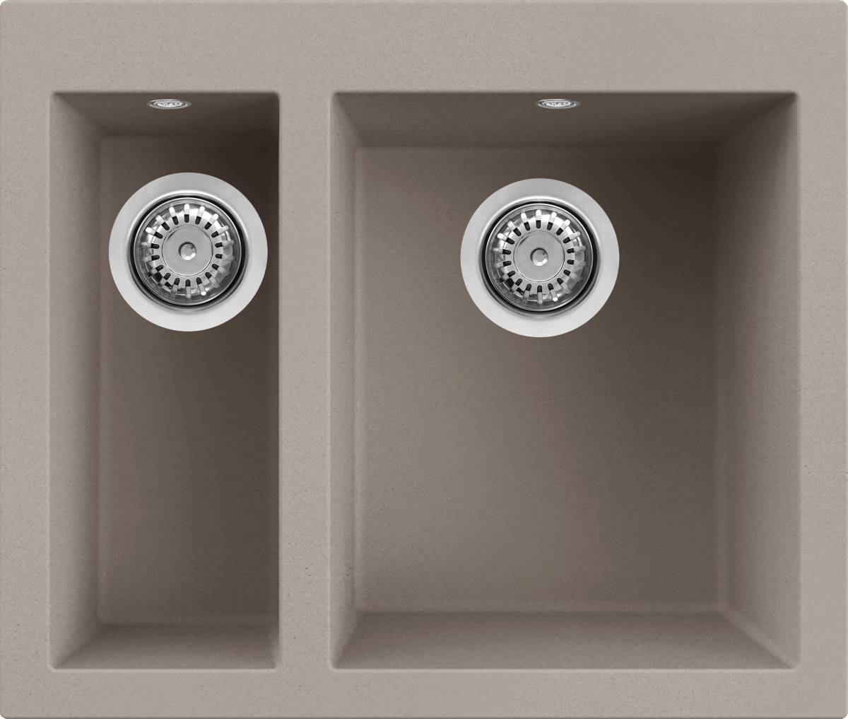 G43 Tortora (galambszürke) gránit mosogatótálca LGQ15043 Elleci Quadra 150 G43 Tortora (galambszürke) gránit mosogatótálca LGQ15043 Elleci Quadra 150