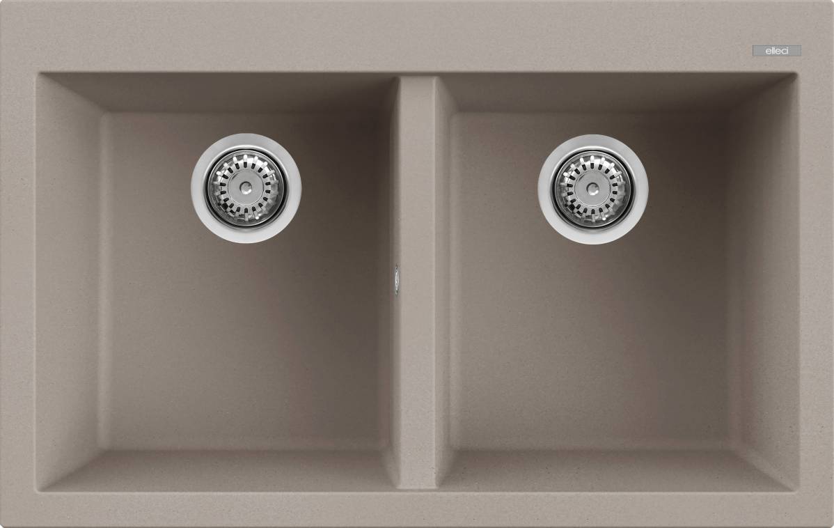 G43 Tortora (galambszürke) gránit mosogatótálca LGQ35043 Elleci Quadra 350 G43 Tortora (galambszürke) gránit mosogatótálca LGQ35043 Elleci Quadra 350