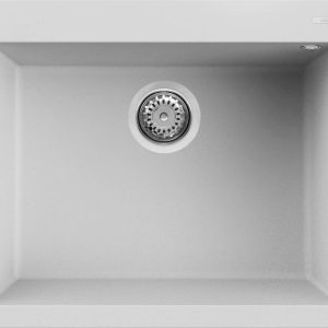 G68 Bianco gránit mosogatótálca LGQ11068 Elleci Quadra 110