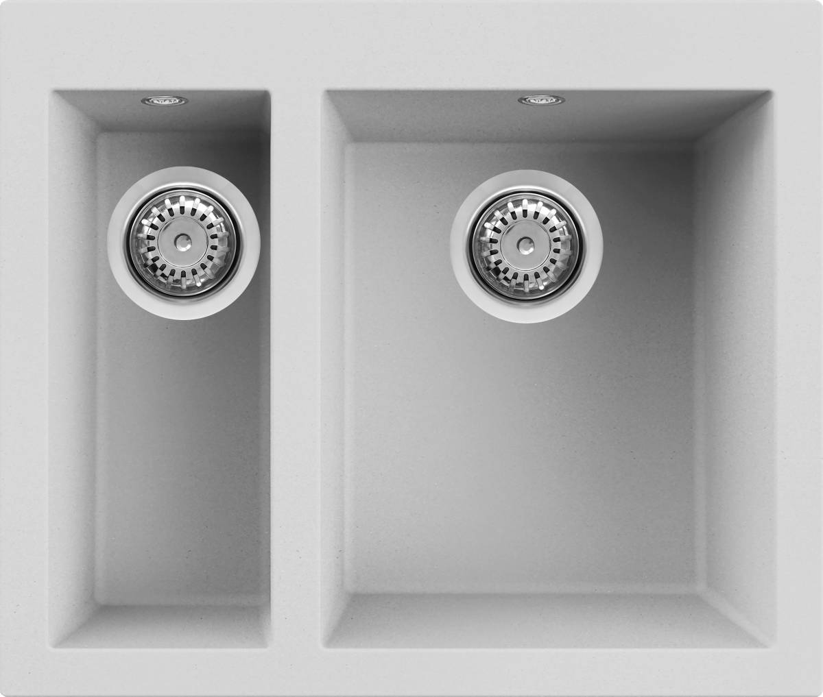 G68 Bianco gránit mosogatótálca LGQ15068 Elleci Quadra 150 G68 Bianco gránit mosogatótálca LGQ15068 Elleci Quadra 150