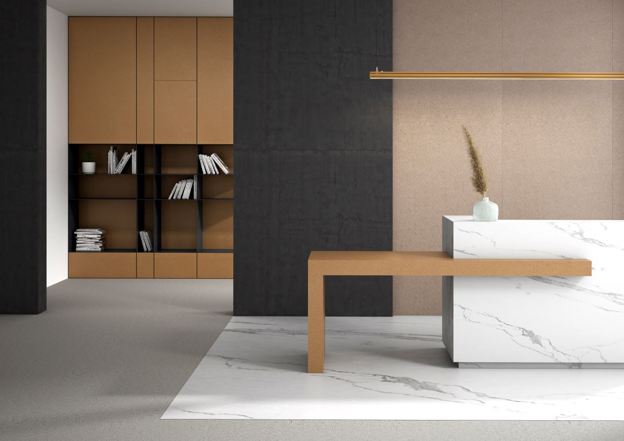 Syncron Cross metal Copper (réz) design VTA816936-SZ Ajtófront és bútorlap Alvic Syncron Cross metal Copper (réz) design VTA816936-SZ Ajtófront és bútorlap Alvic