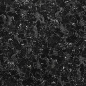 Marmo nero fényes: 1971L, matt: 2064L front, konyhabútor ajtó, előlap Rehau / RAUVISIO-Crystal Strong